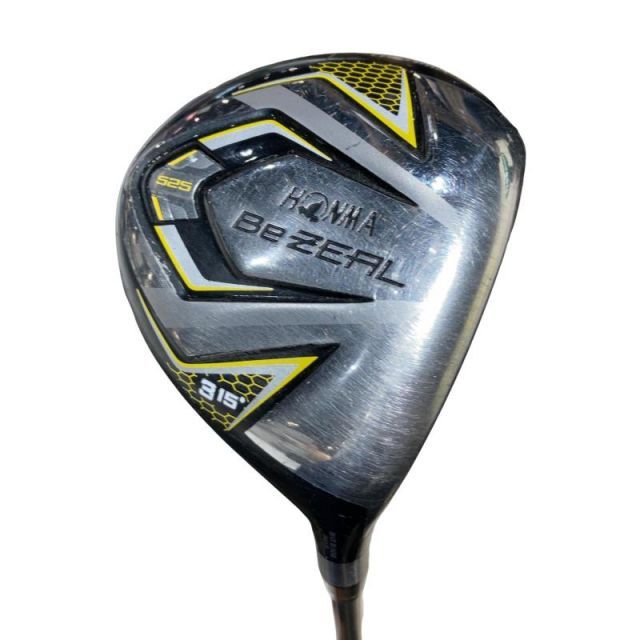 中古】 本間ゴルフ Be ZEAL 525 3W フェアウェイウッド FW VIZARD for