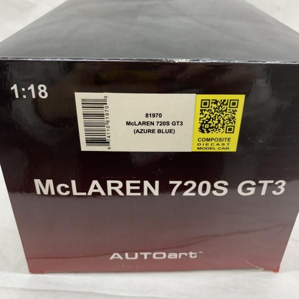 1 18 AUTOart McLAREN 720 S GT 3 91