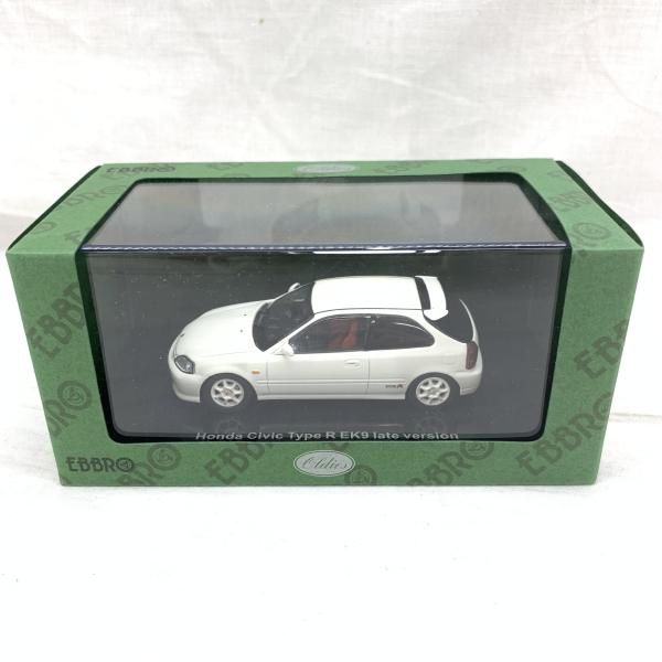 ｴﾌﾞﾛ 1 43 Honda Civic Type R EK 9 Late version White 完成品 91