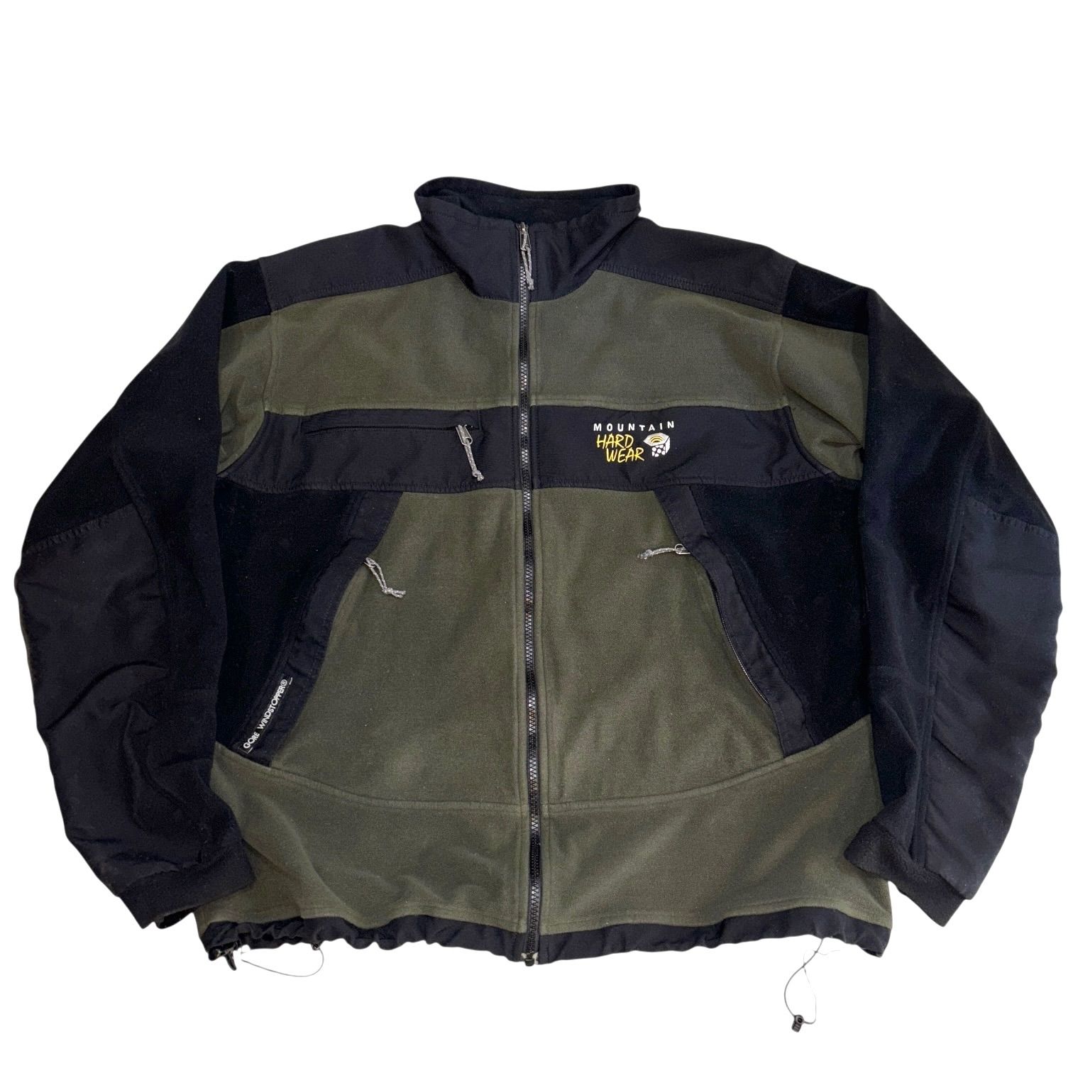 MOUNTAIN HARDWEAR Gore Windstopper Fleece JKT XL Green マウンテン