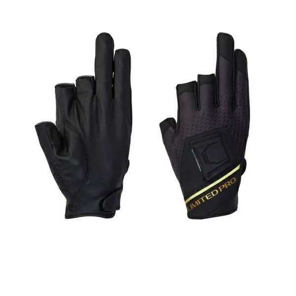 シマノ 防寒手袋 GL 110 X リミテッドプロ タイタニューム･アルファ グローブ 3 リミテッドブラック L