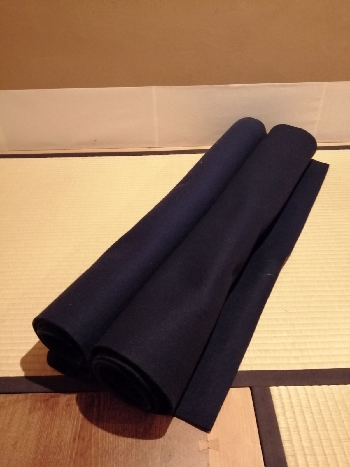 茶道具】毛氈 紺色 2本セット その他995 - メルカリ