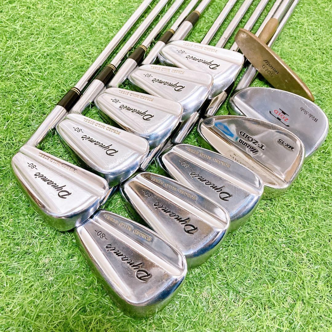 H9.ミズノ 初心者オススメ ゴルフクラブ メンズセット 右利き 15本