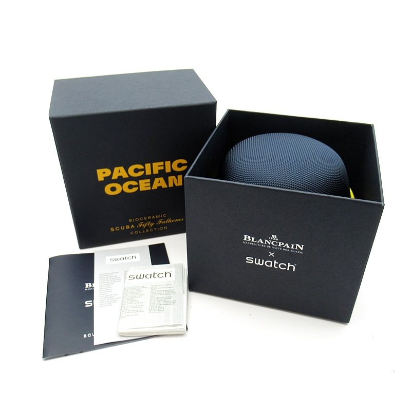 スウォッチ ブランパン×スウォッチ バイオセラミック パシフィック