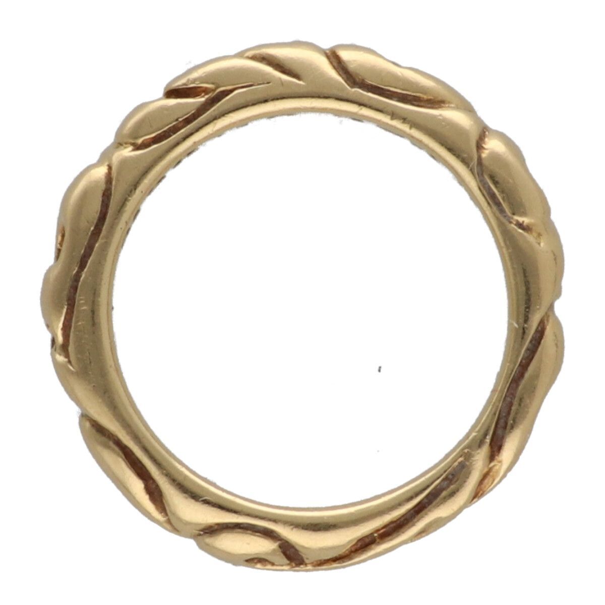 中古】 ROYALORDER ロイヤルオーダー RIBBON Band 18k Yellow Gold 1PD