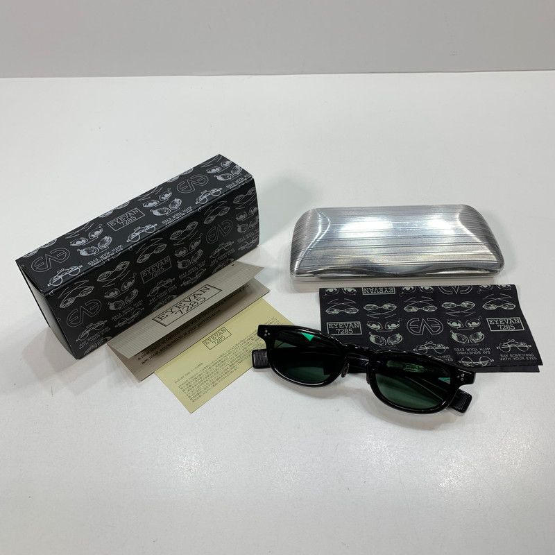 中古品】 EYEVAN アイヴァン 7285 351 サングラス ケース付き 箱付き