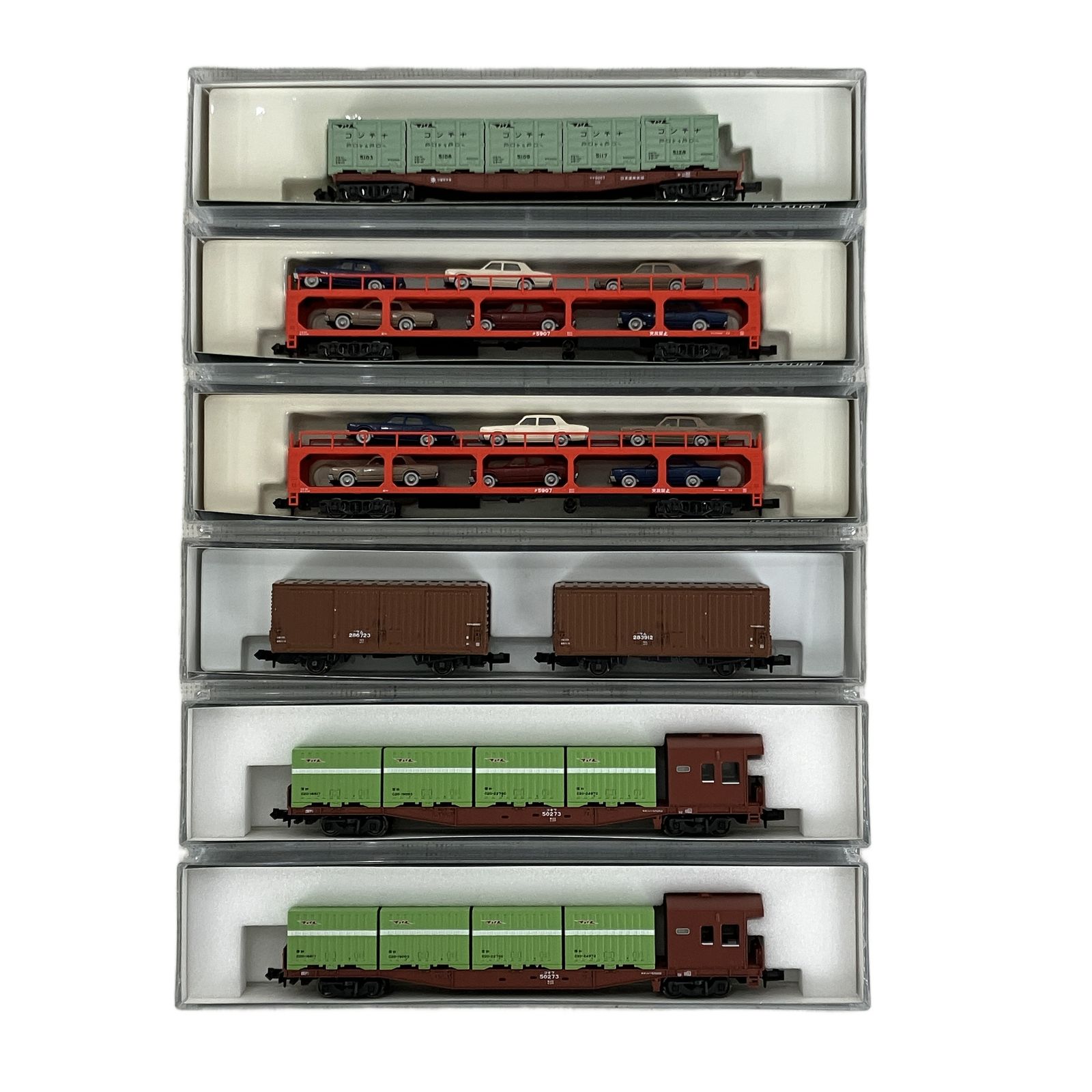 KATO 8018 2 8039 8054 貨車 5点セット 鉄道模型 N