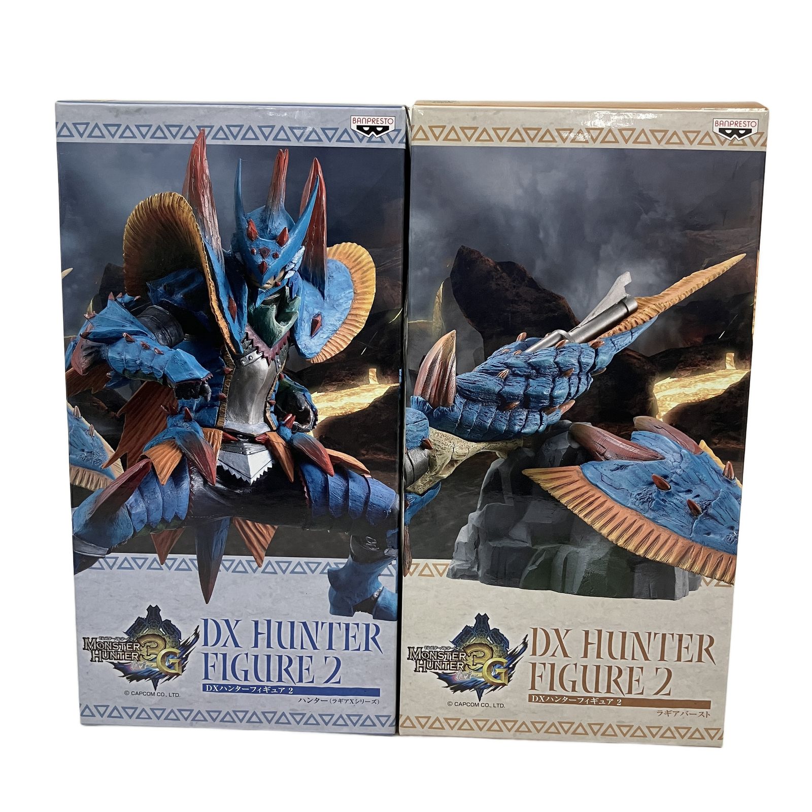 モンスターハンター 3G DXハンターフィギュア 2 2種セット 中古