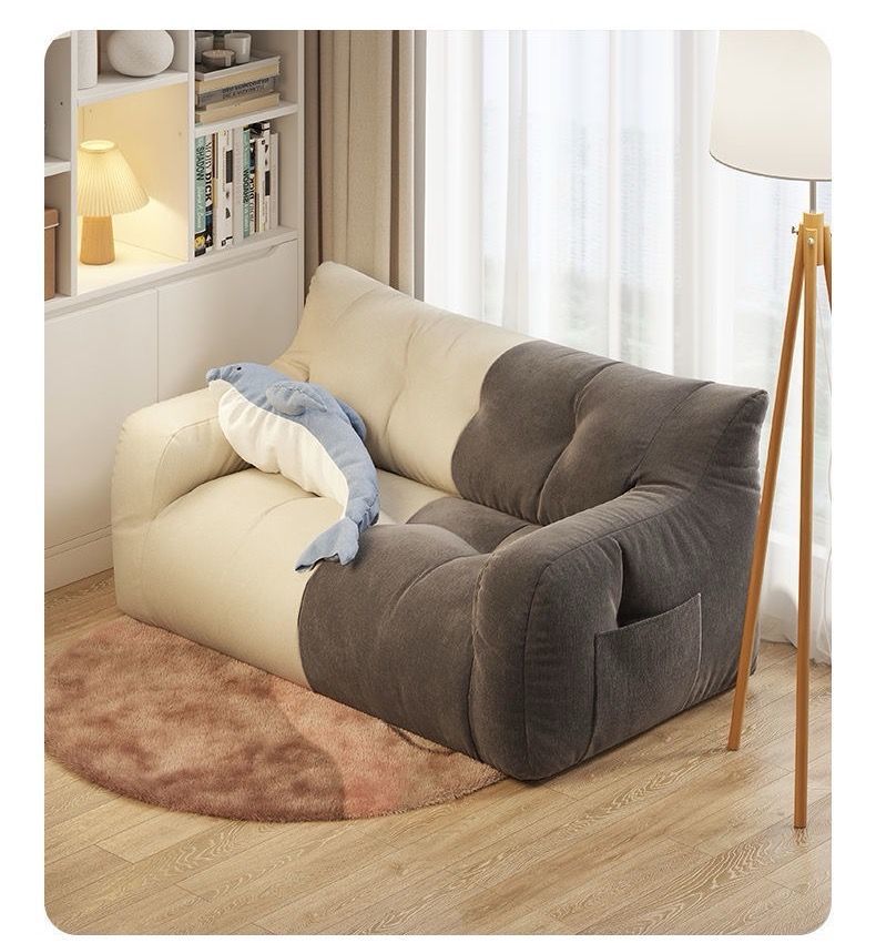 メルカリ最安値 体 に フィット ビーズ フロア コーナー ソファ