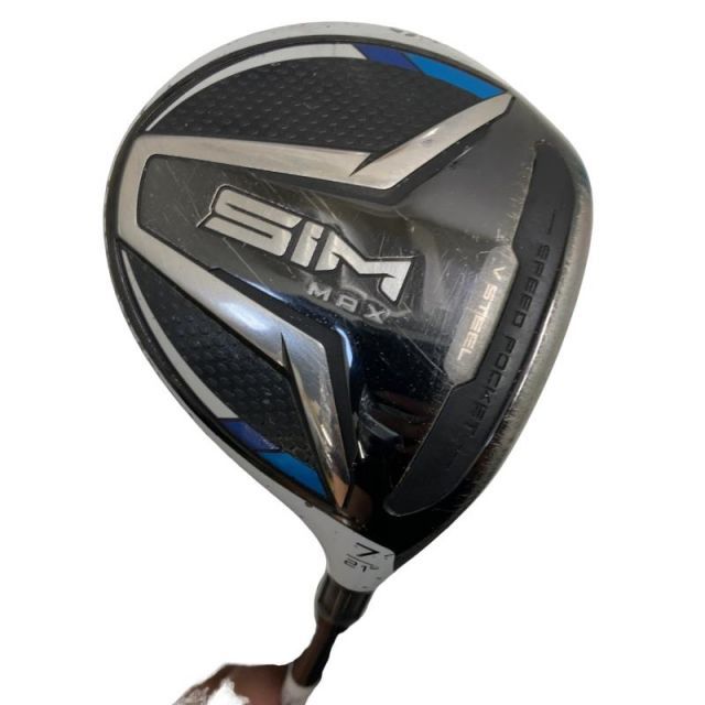中古】 テーラーメイド SIM MAX 7W フェアウェイウッド FW TENSEI BLUE