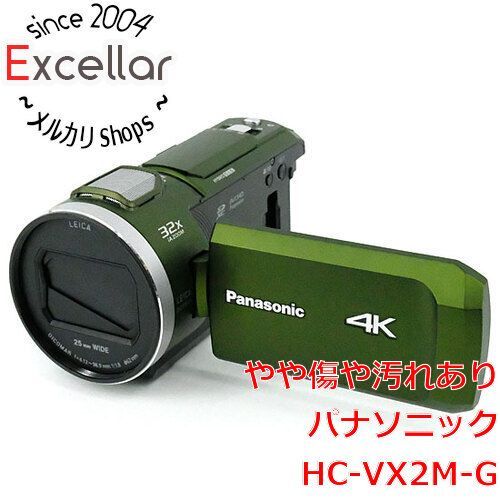bn:3] Panasonic デジタル4Kビデオカメラ HC-VX2M-G フォレストカーキ