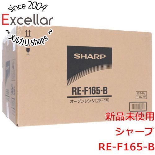 bn:2] SHARP オーブンレンジ RE-F165-B ブラック - メルカリ