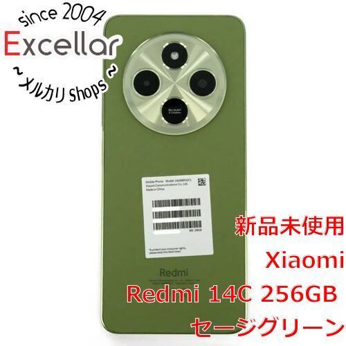 bn:14] Xiaomi Redmi 14C 8GB+256GB SIMフリー セージグリーン - メルカリ