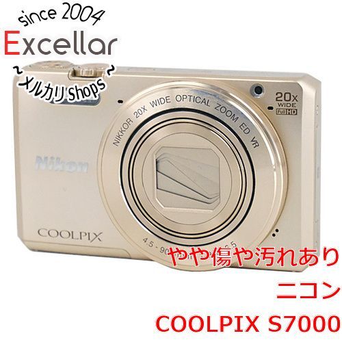 bn:17] Nikon製 デジカメ COOLPIX S7000 ゴールド/1602万画素 - メルカリ
