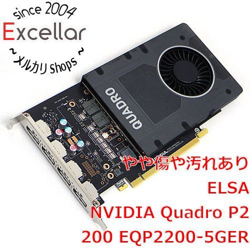 bn:12] ELSA製 NVIDIA Quadro P2200 EQP2200-5GER PCIExp 5GB - メルカリ