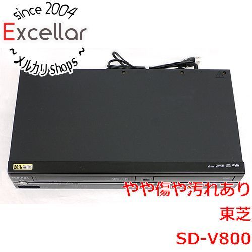 bn:5] TOSHIBA製 VTR一体型DVDプレーヤー SD-V800 - メルカリ