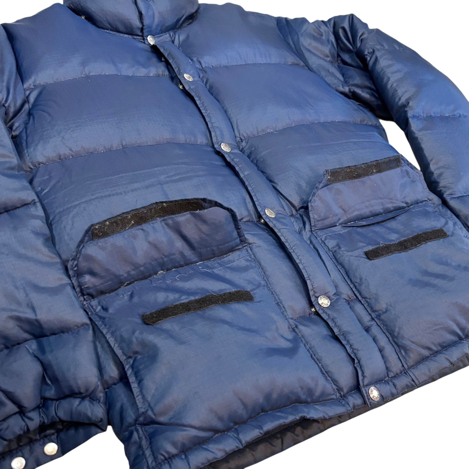 80s USA製 THE NORTH FACE SIERRA DOWN JKT S Blue ノースフェイス 