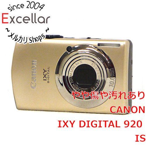 bn:14] Canon製 IXY DIGITAL 920 IS ゴールド 1030万画素 - メルカリ