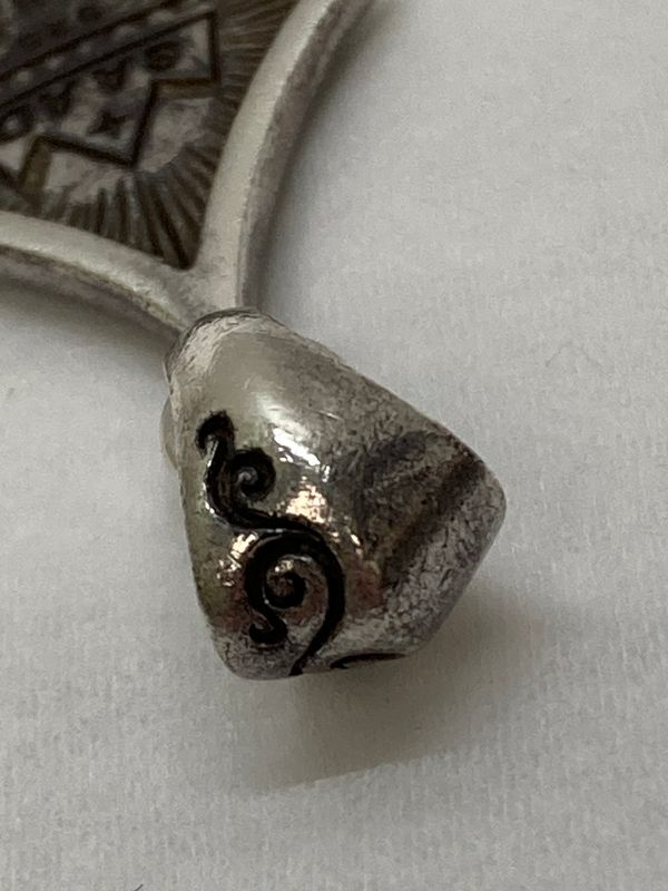 【中古品】 SAAD サード 925 サンシンボル ペンダントトップ シルバー アクセサリー ネックレス 【191-260115-em-18-min】