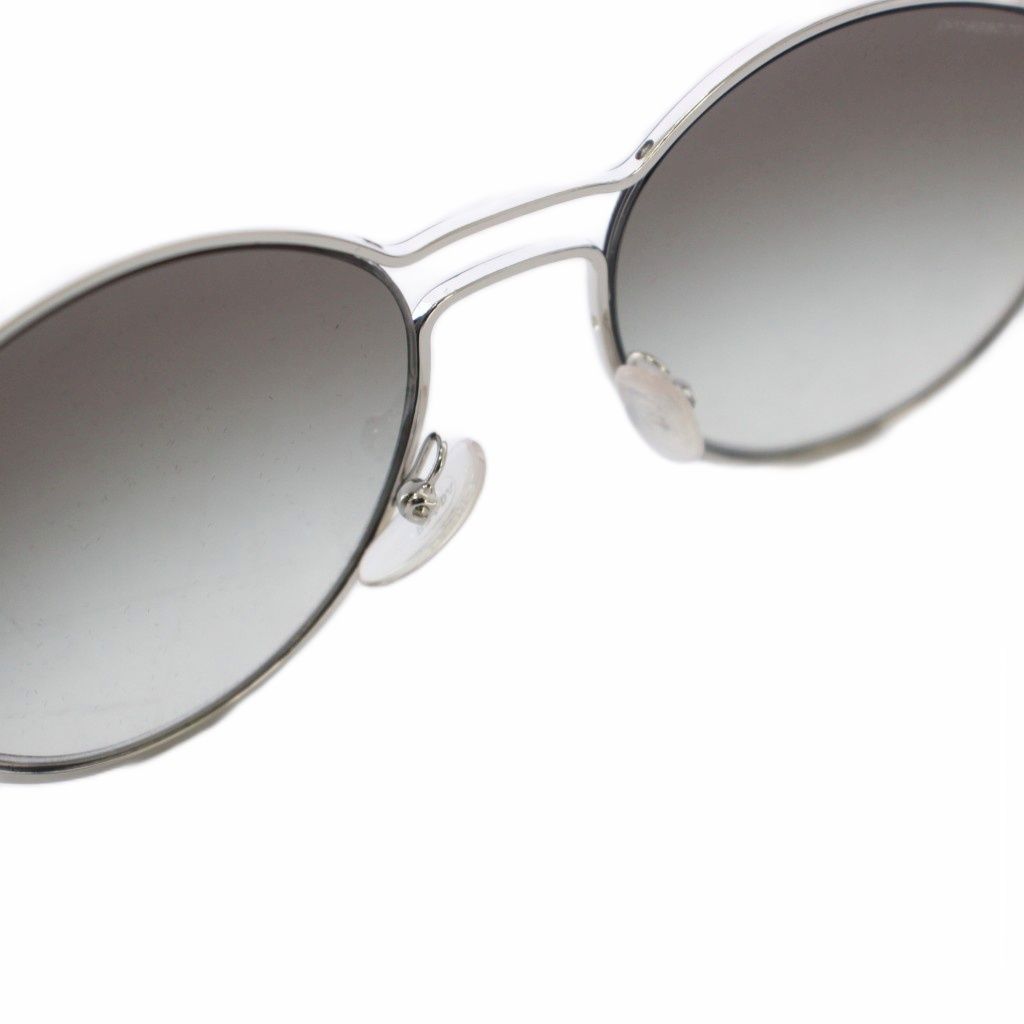 プラダ PRADA ユニセックス シルバー サングラス ミラー