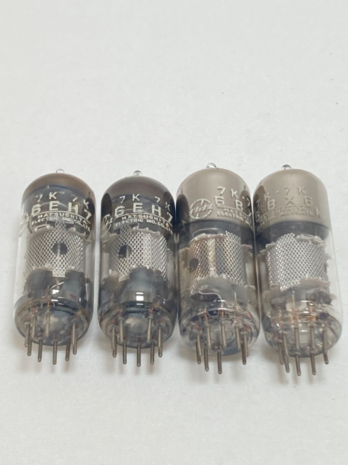 ☆ ナショナル 6BX6/6EH7 真空管 4点セット - メルカリ