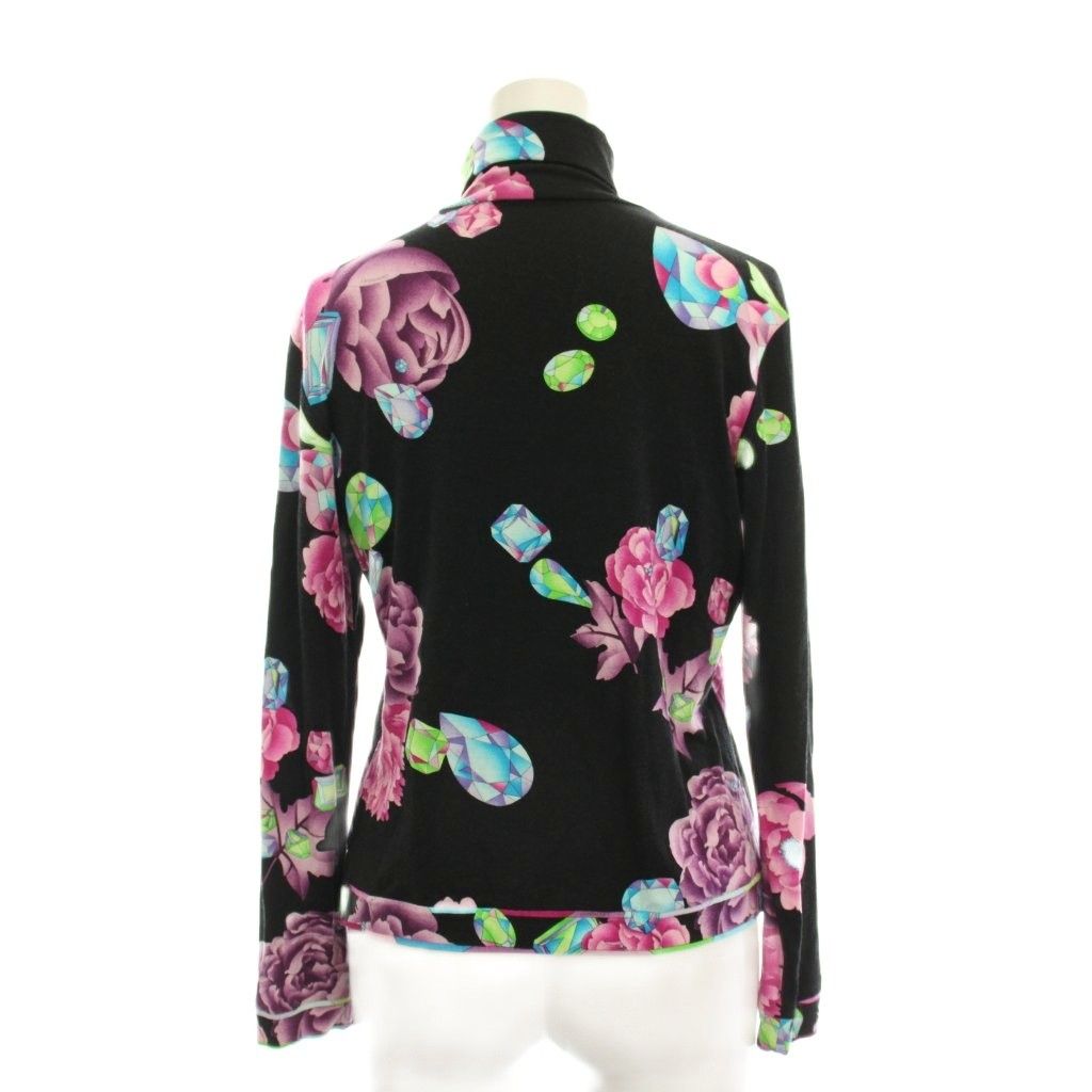 レオナールスポーツ LEONARD SPORT カットソー 長袖 38 黒 マルチ