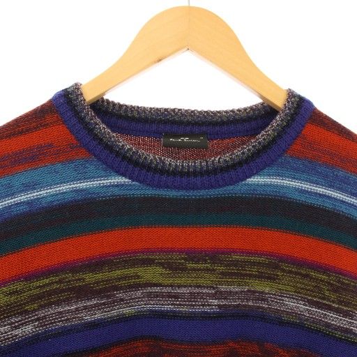 ピーエスポールスミス PS Paul Smith 22AW ニット セーター ボーダー柄