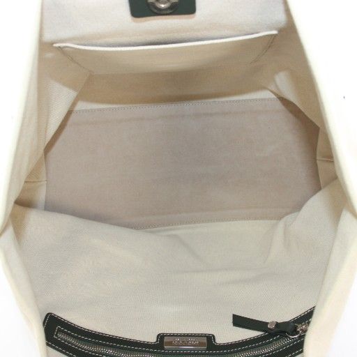 イアクッチ IACUCCI SORBETTO ソルベット ハンドバッグ キャンバス  