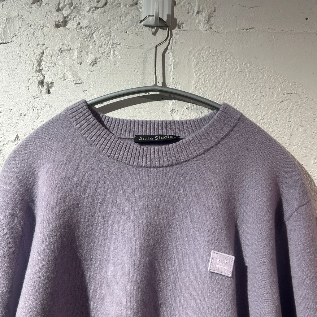 Acne Studios アクネストゥディオズ NALON FACE Patch Sweater