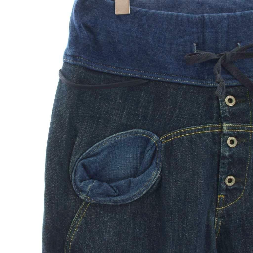 キャピタル kapital サルエルヌーベルパンツ デニム ジーンズ 1 紺