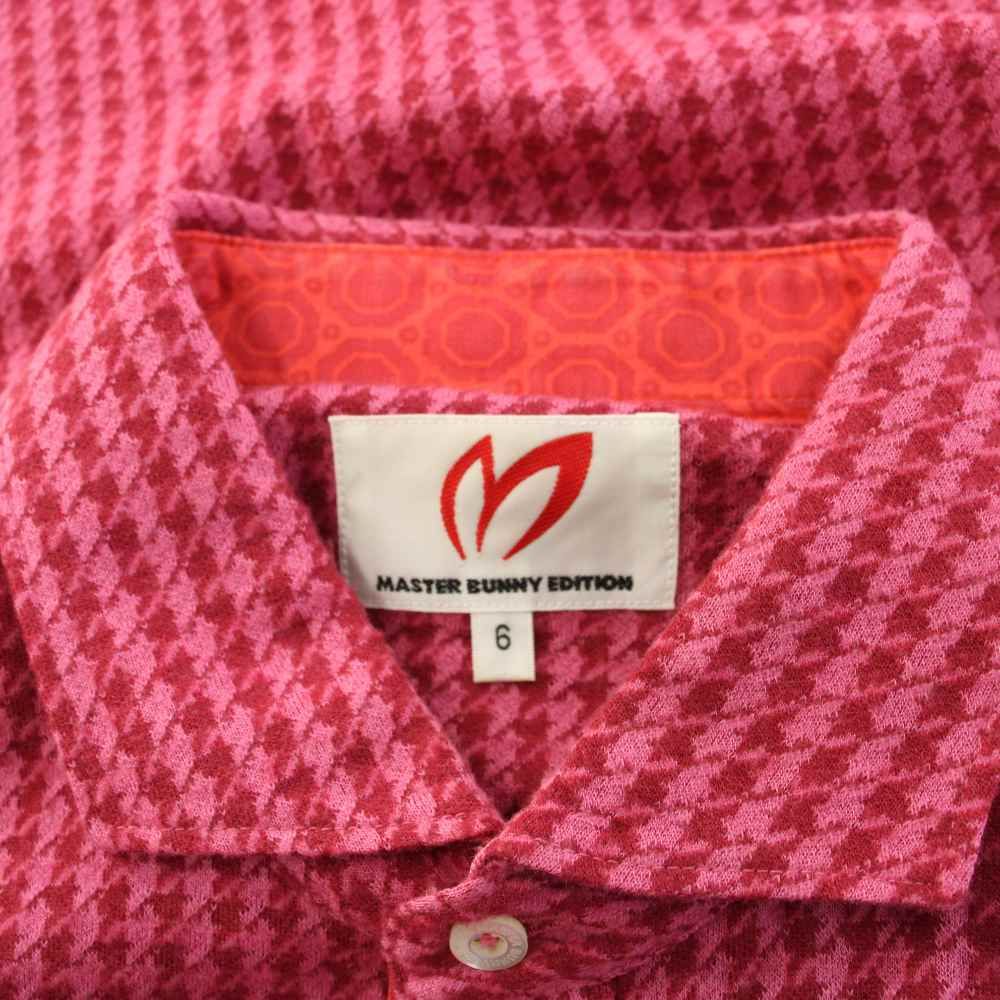 新品 size7 MASTER BUNNY シャツ 千鳥柄 洗える 大きいサイズ 新品 size7 MASTER BUNNY シャツ 千鳥柄 洗える 大きいサイズ - メルカリ