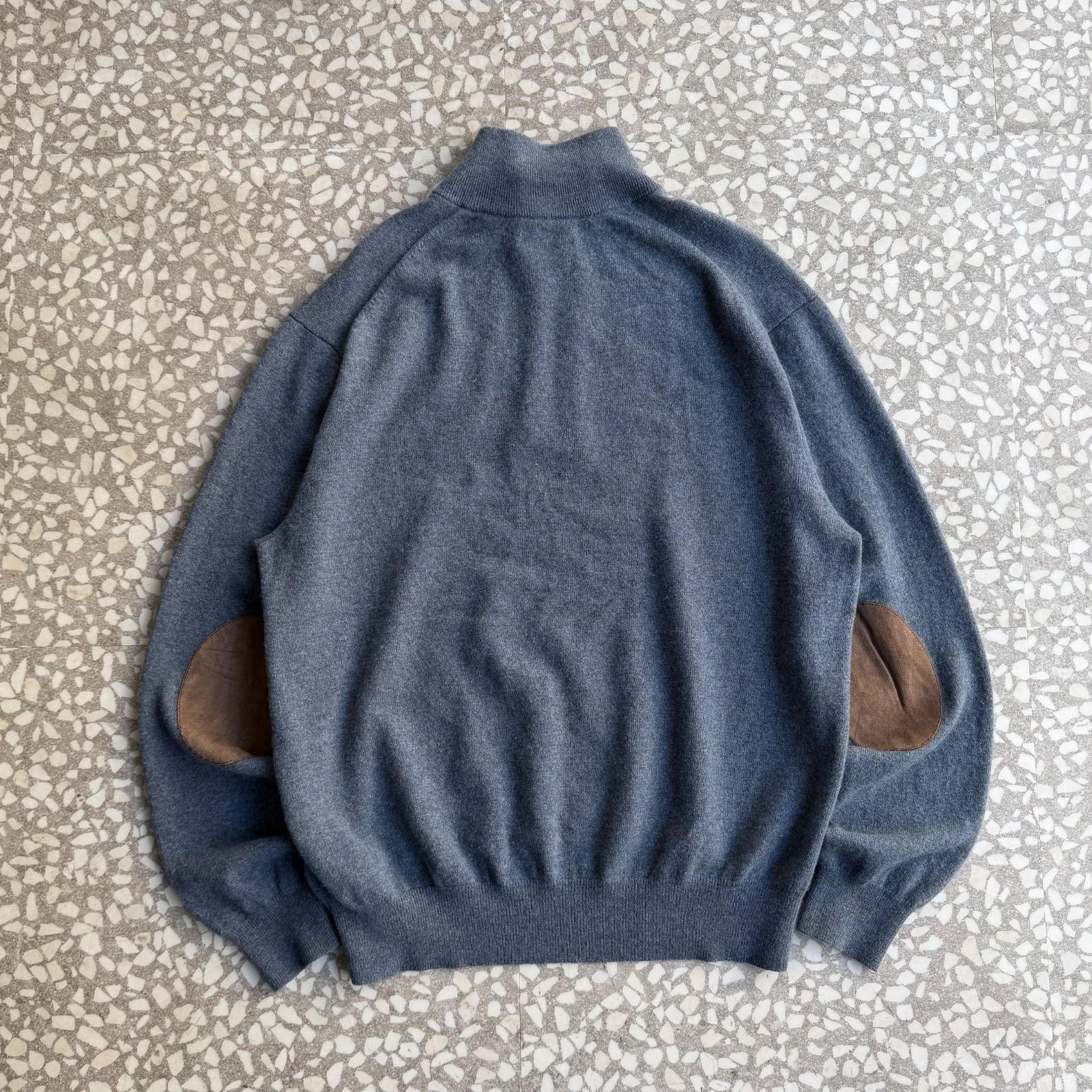 POLO RALPH LAUREN / half zip wool knit ラルフローレン ハーフジップ