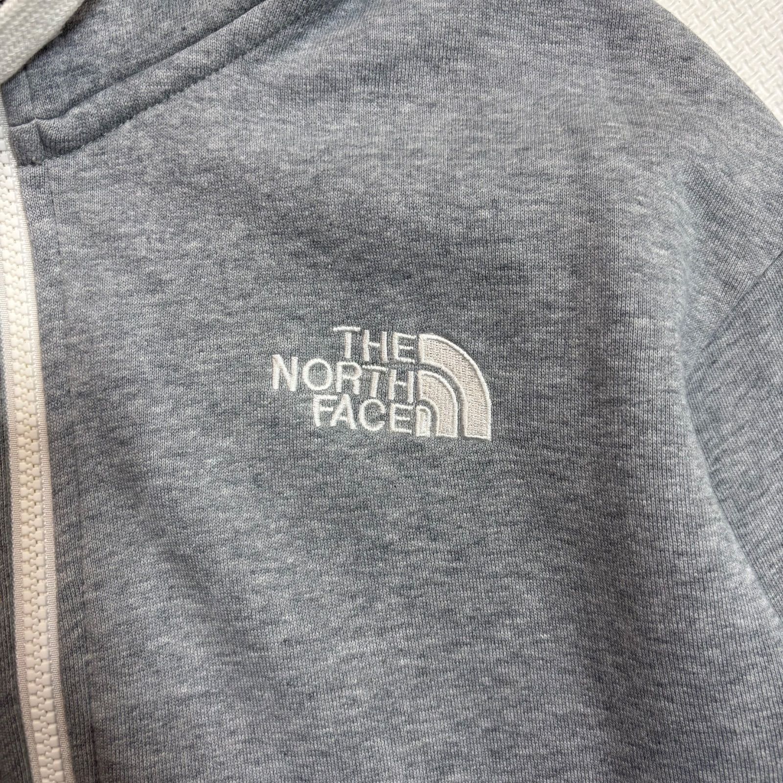 THE NORTH FACE リアビューフルジップフーディ グレー L - メルカリ