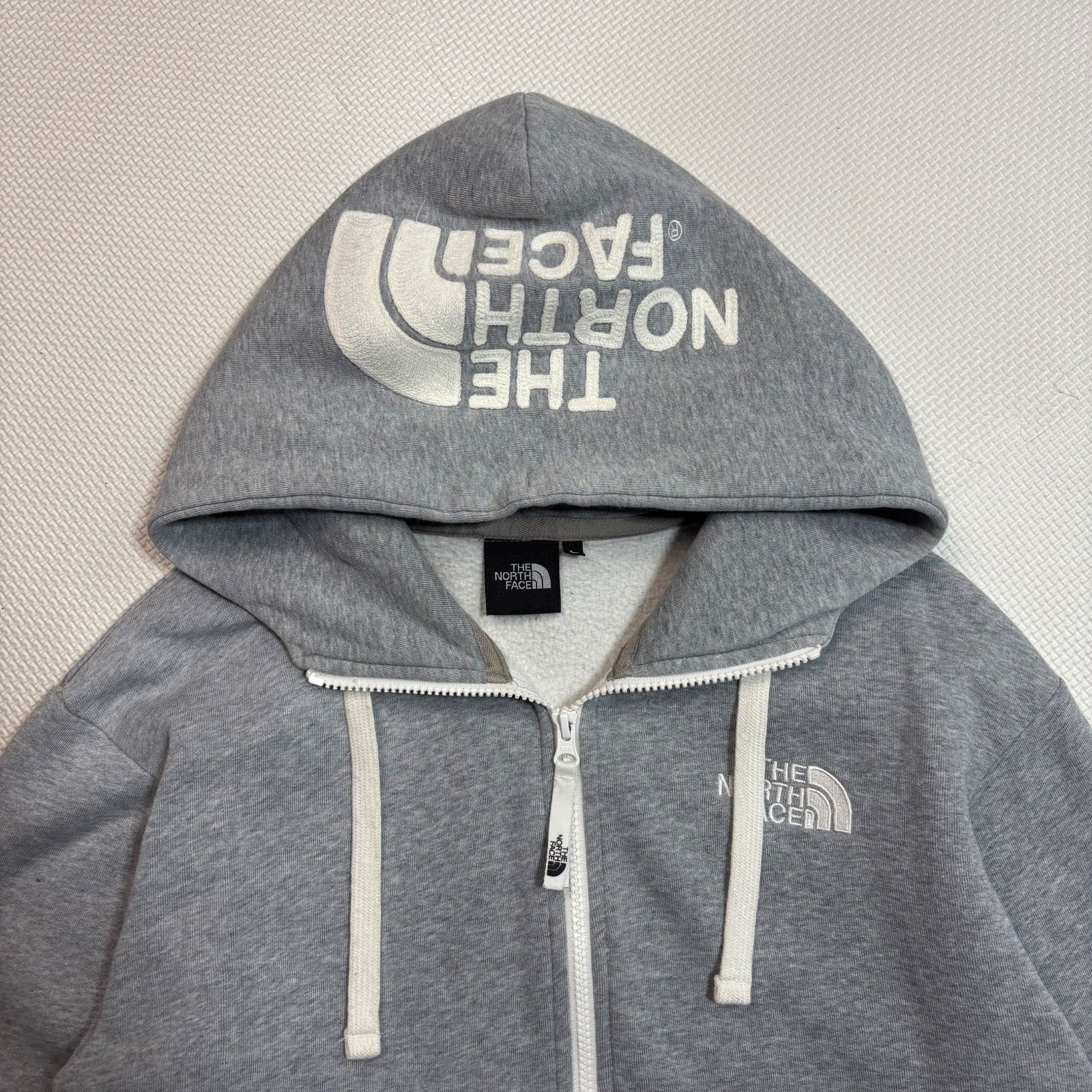 THE NORTH FACE リアビューフルジップフーディ グレー L - メルカリ