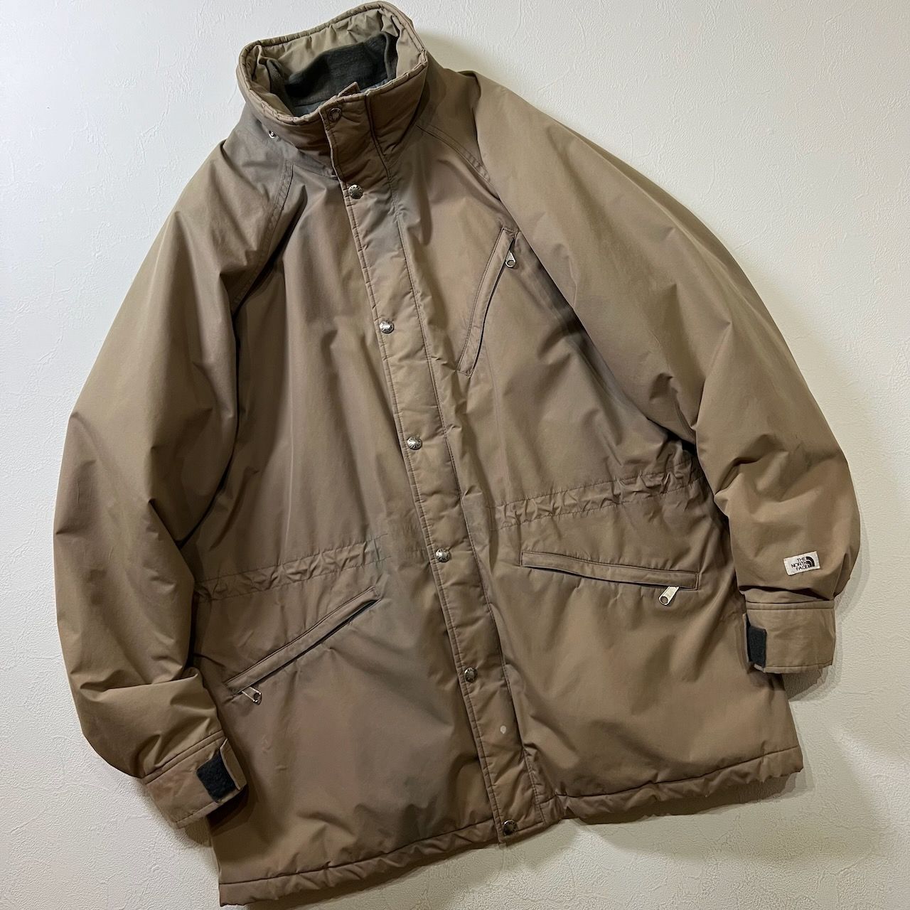 80s USA THE NORTH FACE GORE-TEX 茶タグ ドローコード ゴアテックス