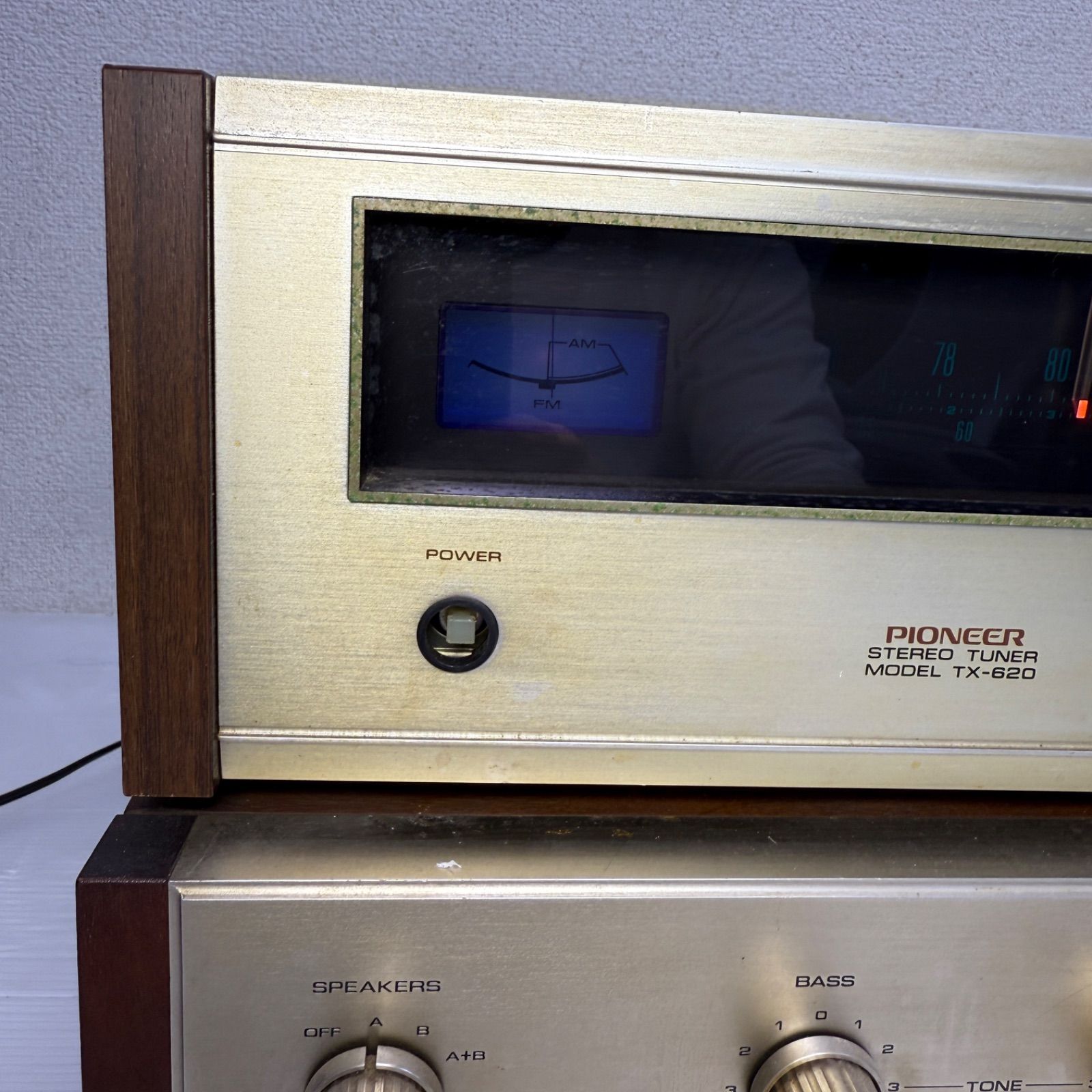 ☆パイオニア Pioneer☆TX-620 ステレオチューナー SA-710 ステレオ