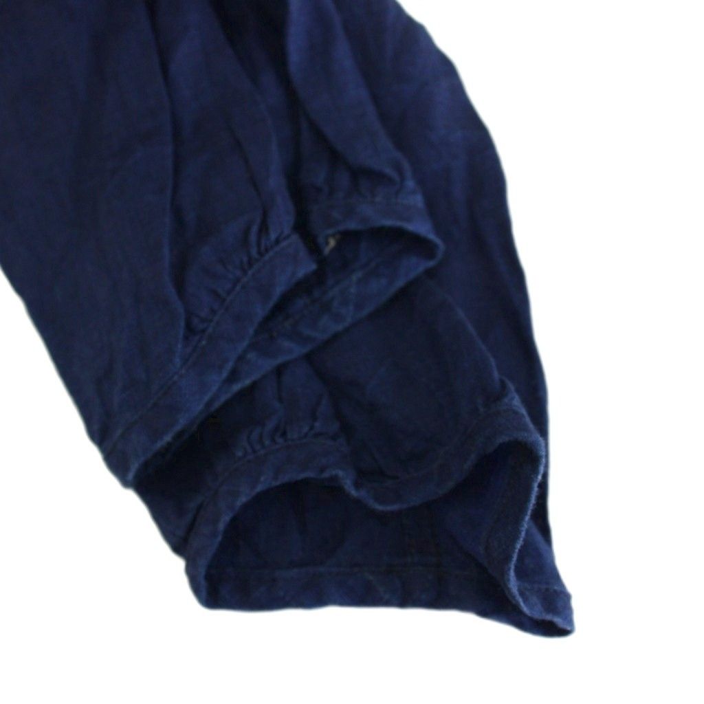 ワイズ Y's ヨウジヤマモト ワンピース ロング リネン 長袖 1 紺