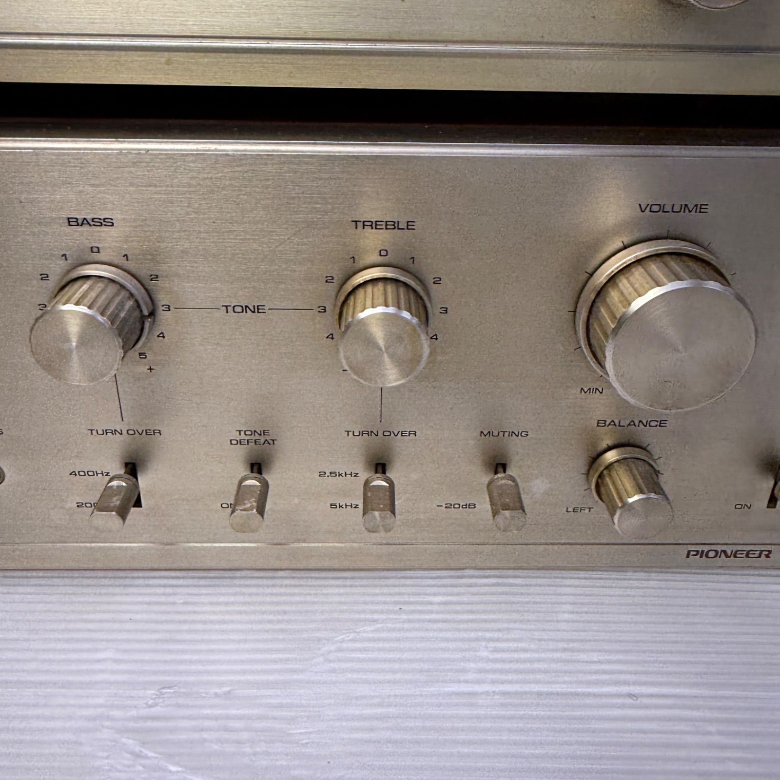 ☆パイオニア Pioneer☆TX-620 ステレオチューナー SA-710 ステレオ