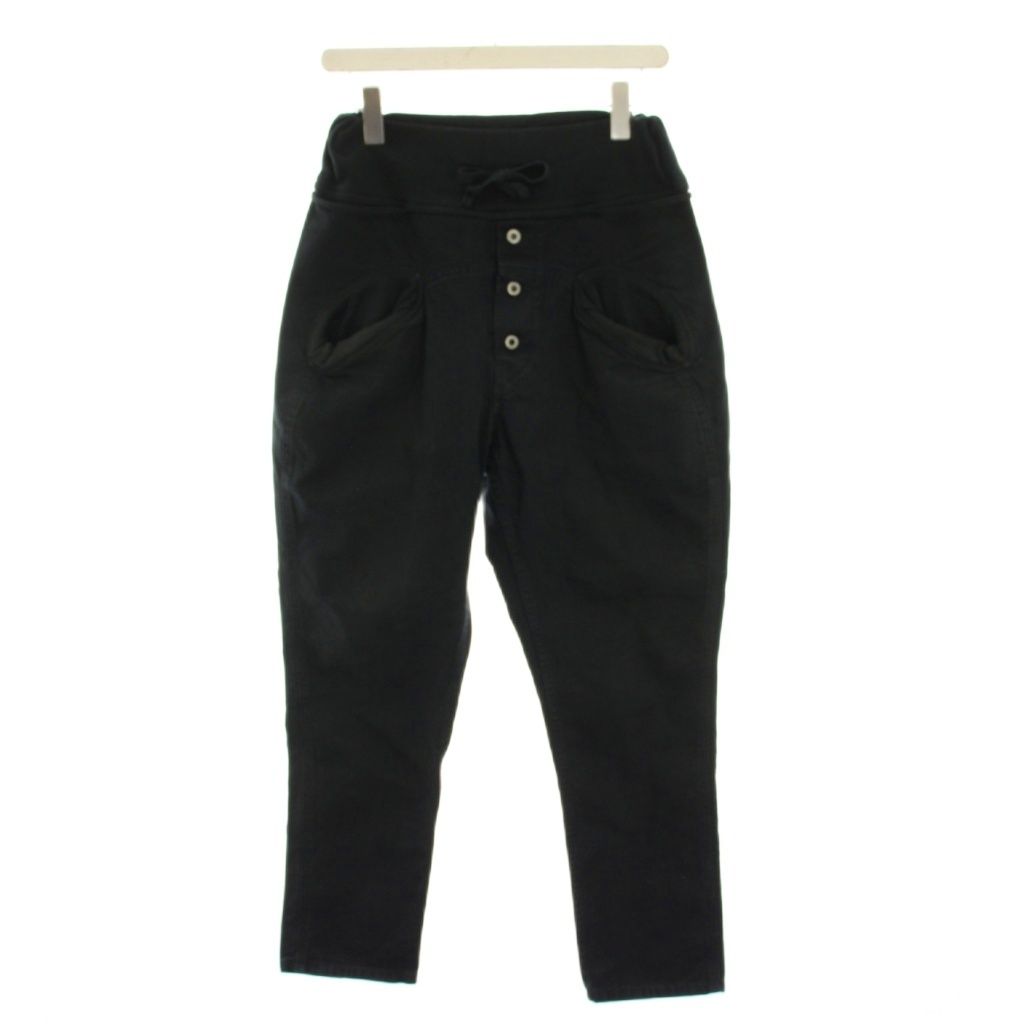 キャピタル kapital キャンバスサルエルヌーベルパンツ 1 黒 ブラック