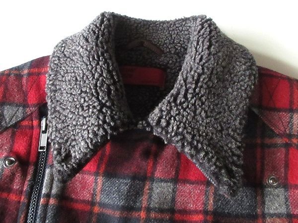 限定値下☆Levi’s RED TAB ウール ダブルライダース ジャケット L 美品 希少 00sビンテージ LEVI'S RED TAB リーバイス レッドタブ 裏