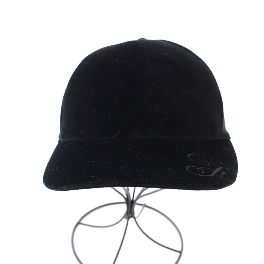 フォクシー FOXEY ベロアキャップ 帽子 6パネル ワンカラー ベロア