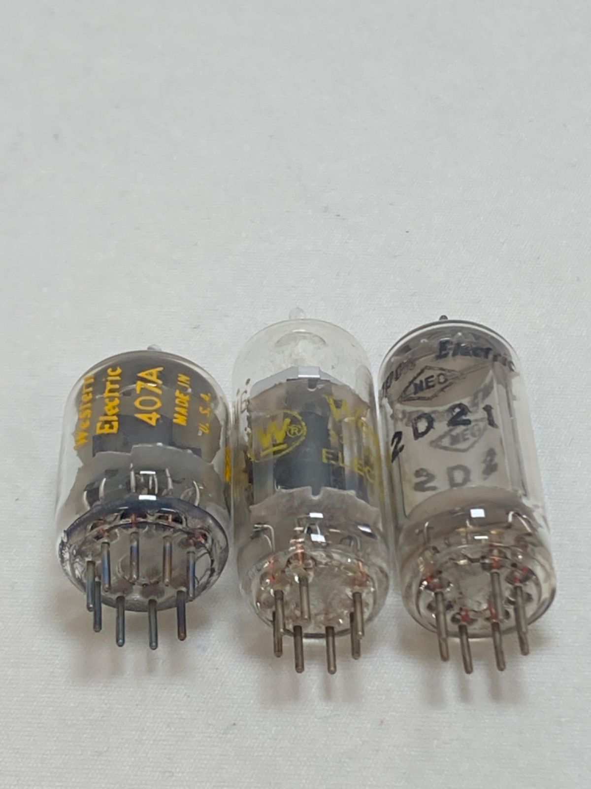 NEC製 真空管 まとめ売り ☆ NEC/Western Electric 真空管3点おまとめセット - メルカリ