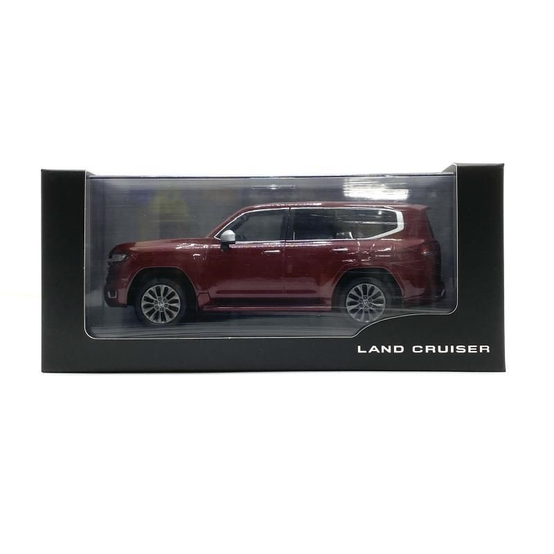 開封 ランドクルーザーミニカー LAND CRUISER 3 Q 3ダークレッドマイカメタリック 1 30スケール ダイキャスト製 95