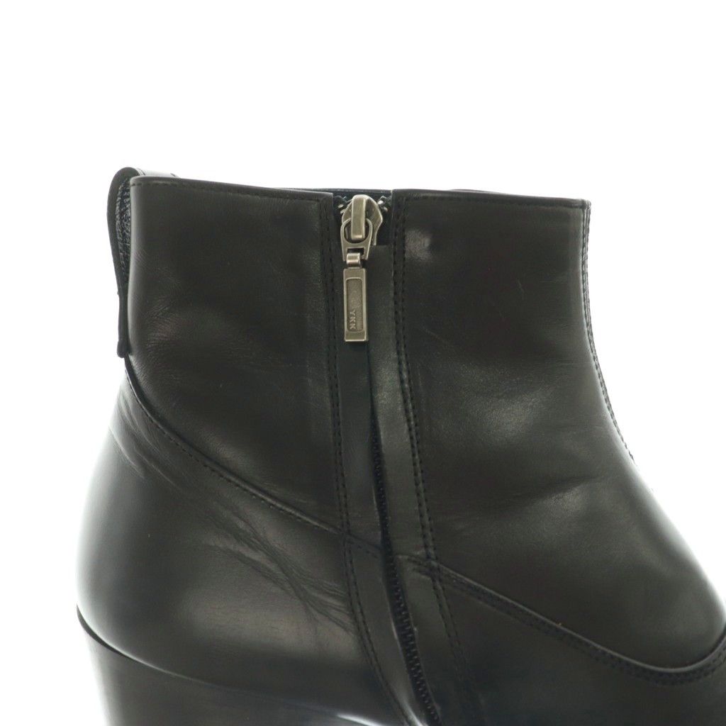 アラウンドザシューズ around the shoes ショートブーツ サイドジップ