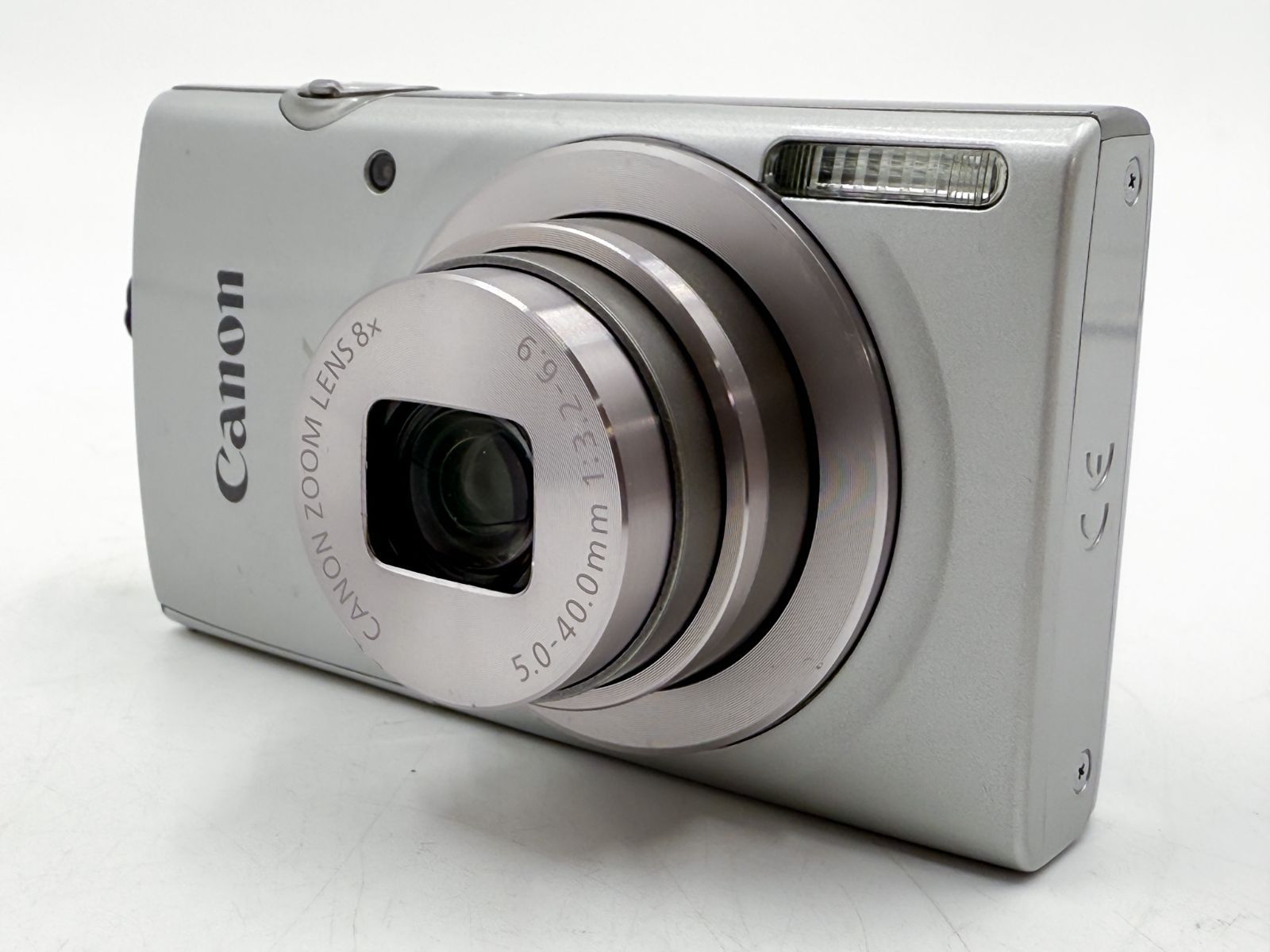 Canon IXY 200 シルバー 動作確認済み 充電器/ケース付き - メルカリ