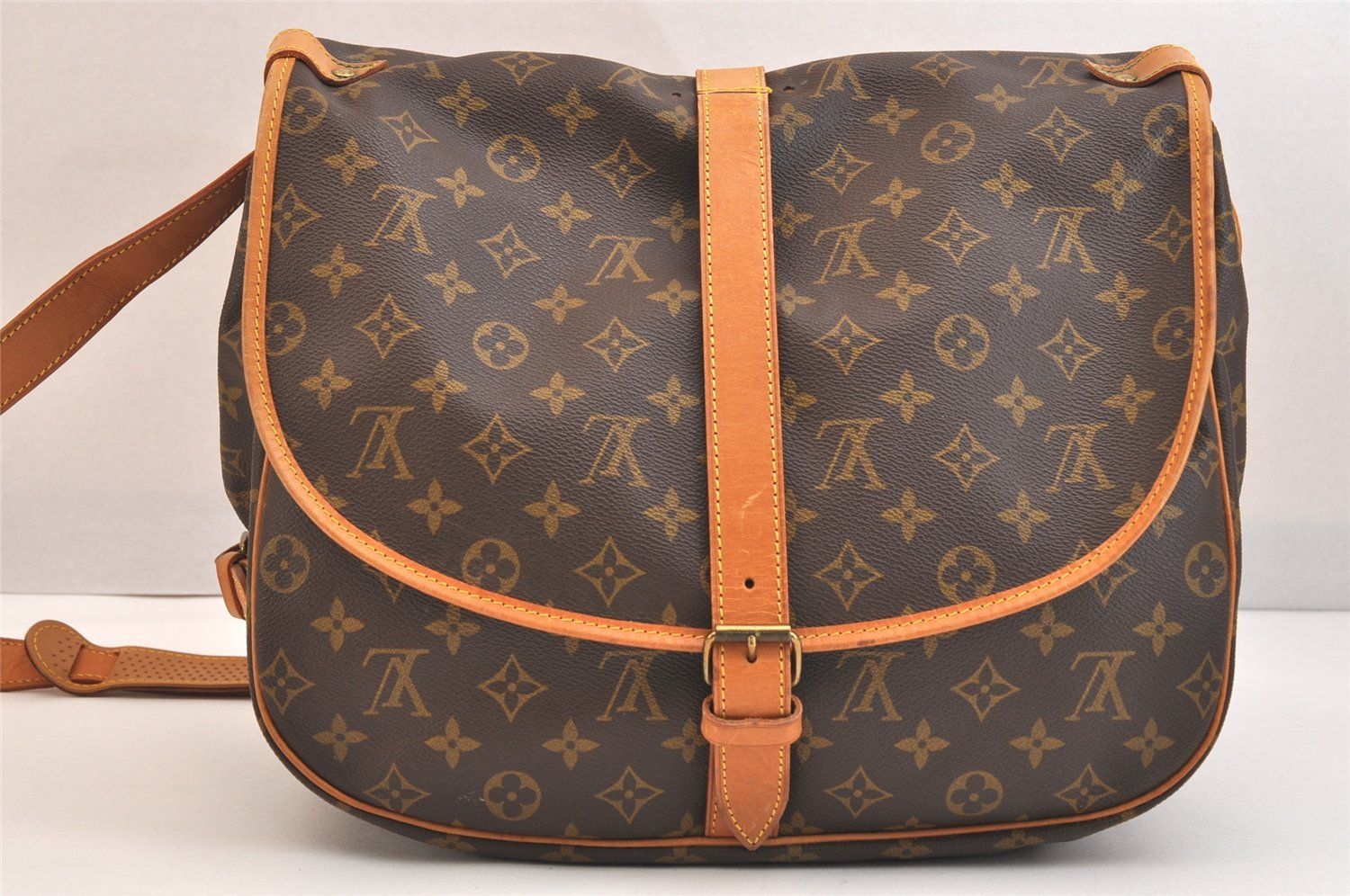 LOUIS VUITTON ルイヴィトン モノグラム ソミュール 35 ショルダー