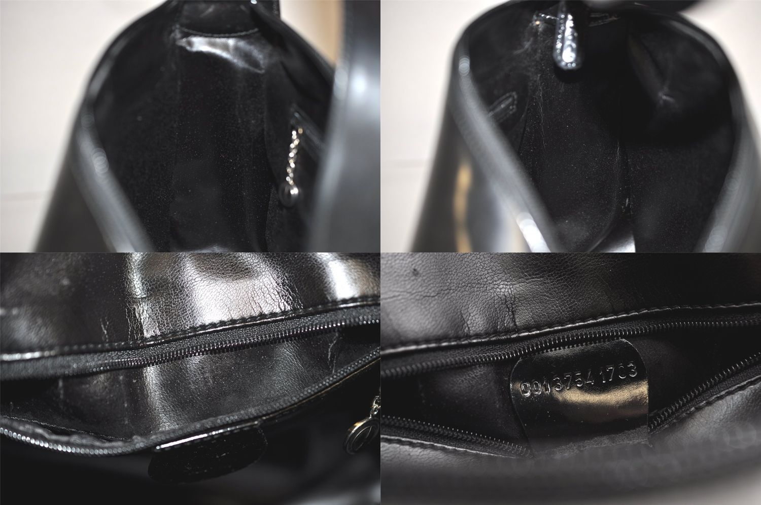 GUCCI グッチ ヴィンテージ エナメル ショルダーハンドバッグ 財布