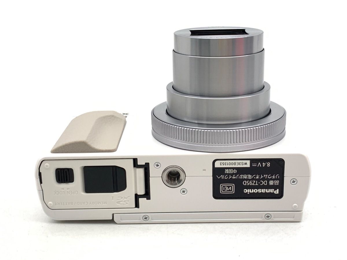 中古】 【美品】 パナソニック LUMIX DC-TZ95D-W ホワイト - メルカリ