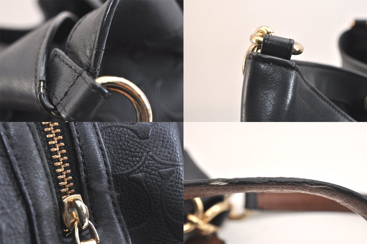 COACH コーチ シグネチャー ヴィンテージ ショルダーハンドバッグ