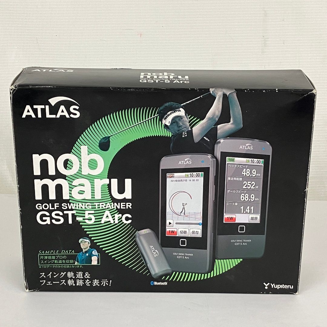 YUPITERU ユピテル GST-5Arc ATLAS ゴルフ スイング トレーナー 中古